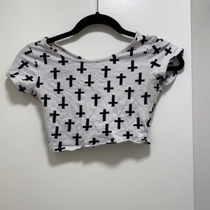 ✨3/$15✨ Cross Crop Top